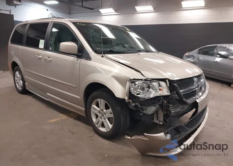 2013 Dodge Grand Caravan Crew from USA, damaged, VIN 2C4RDGDG7DR661600